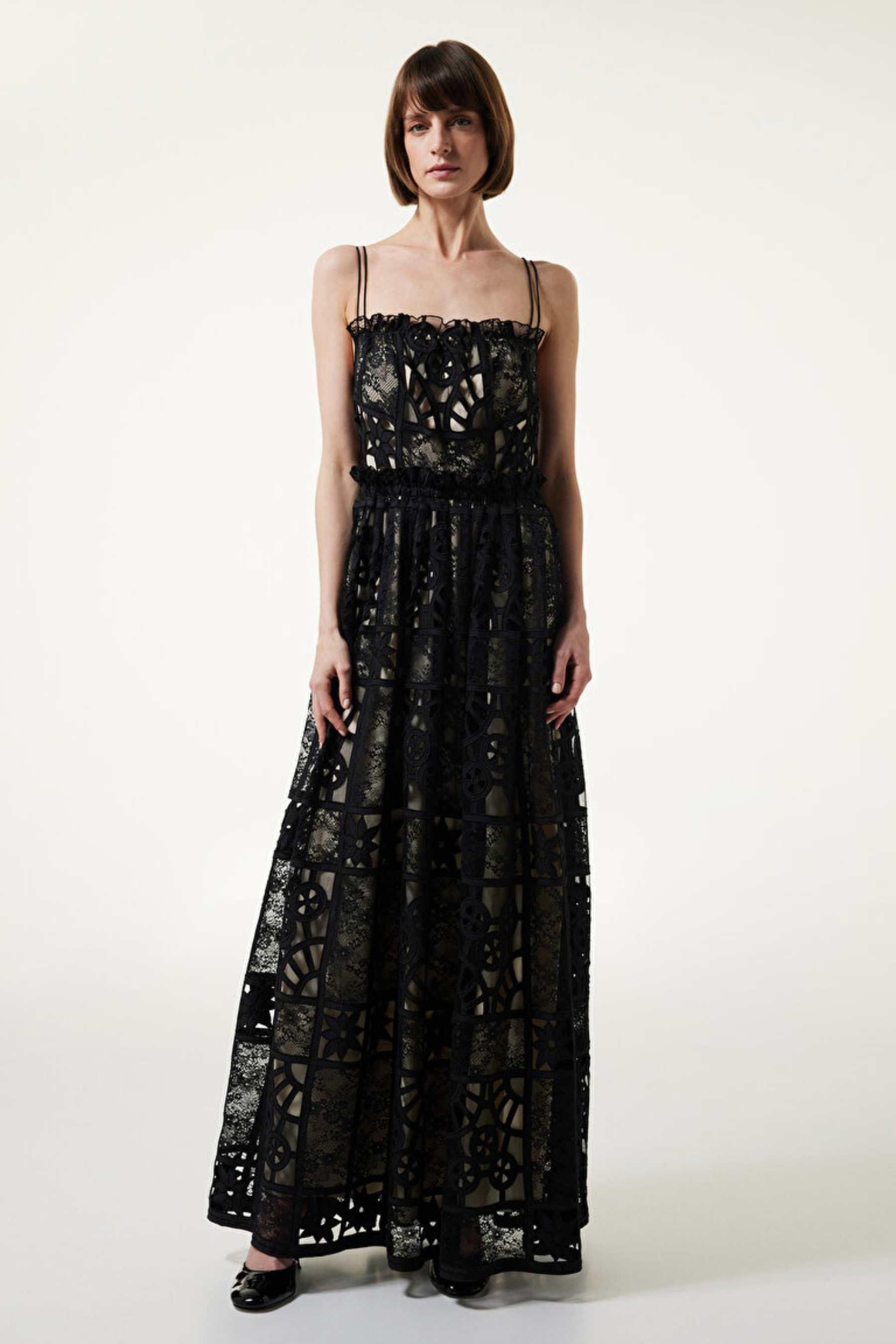 MACHKA SIYAH 02167 / ELBISE