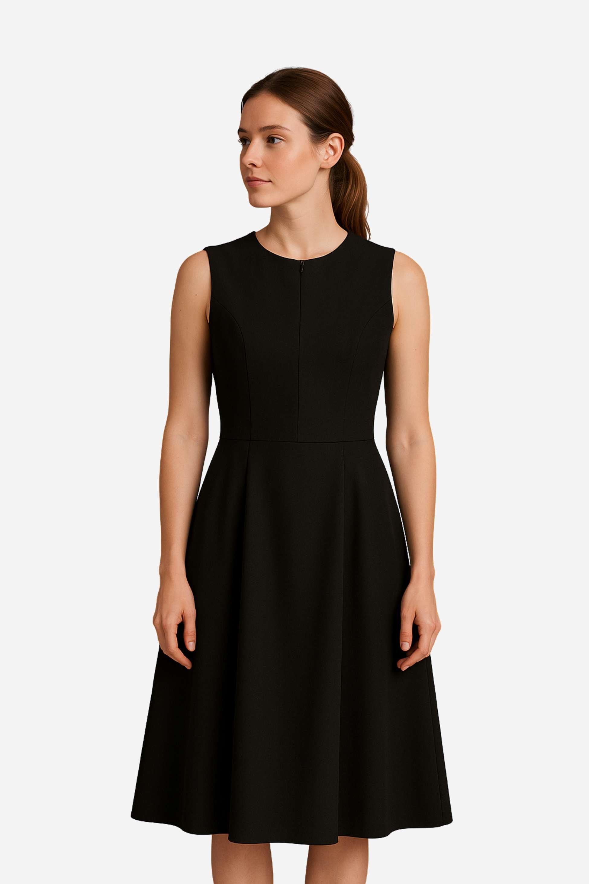 MACHKA SIYAH 02253 / ELBISE