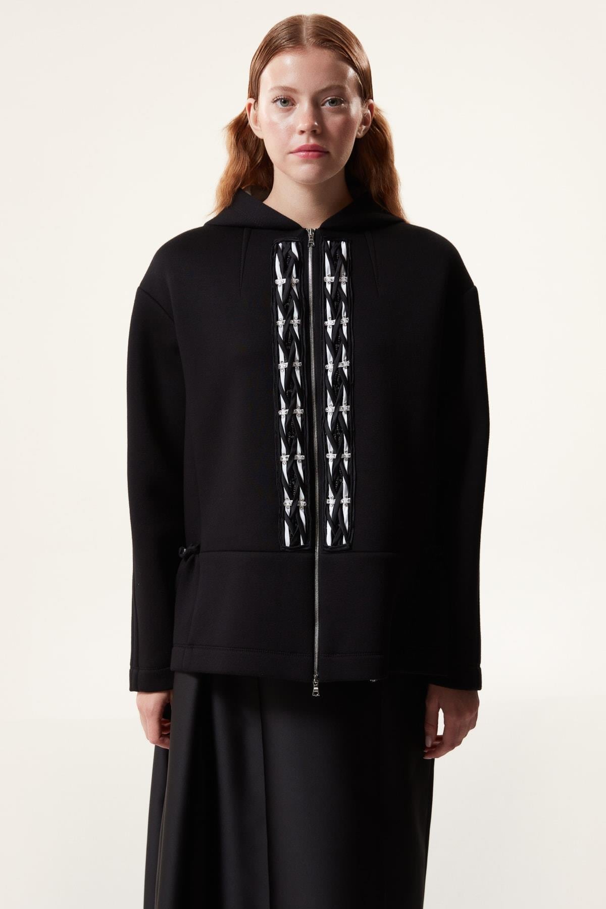 MACHKA SIYAH 91003 / SWEATSHIRT