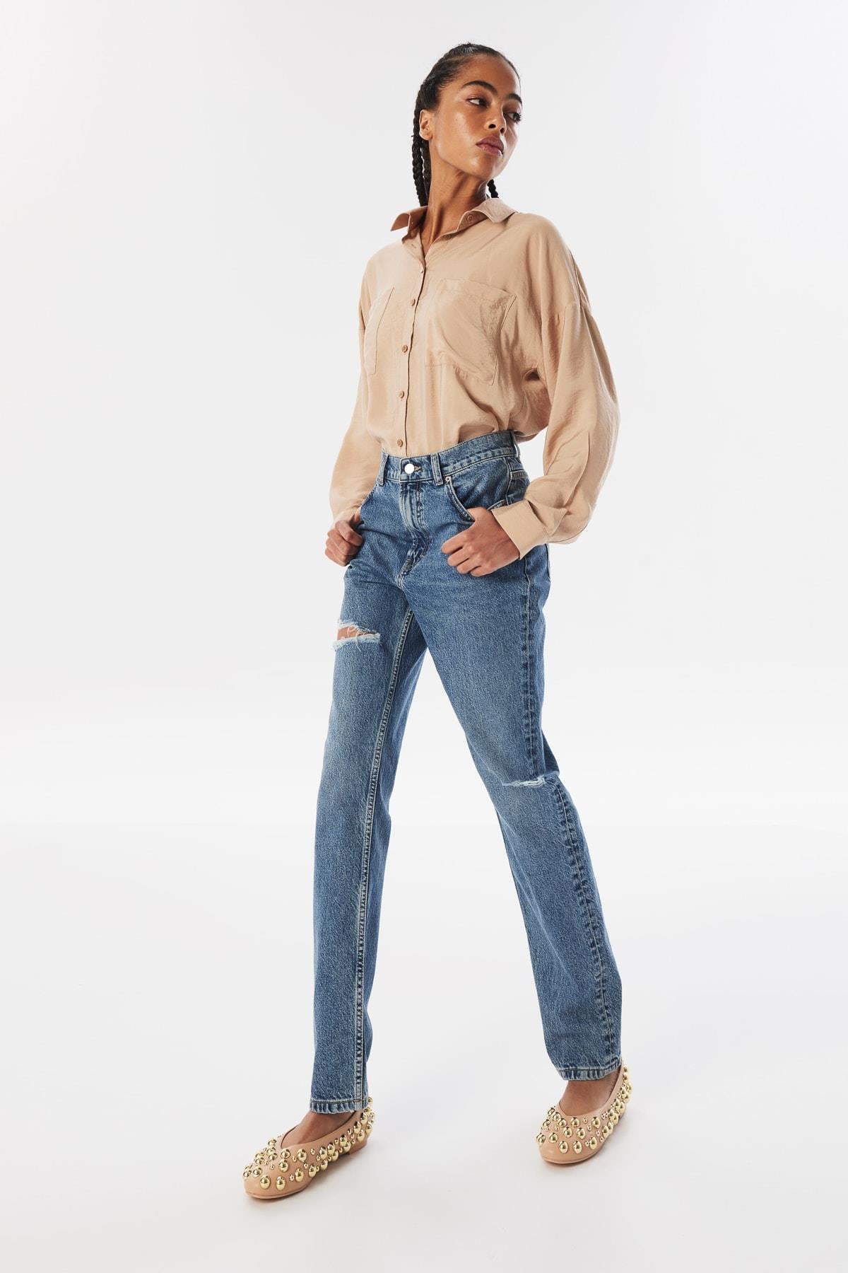 TWIST INDIGO 18017 / JEAN PANTOLON