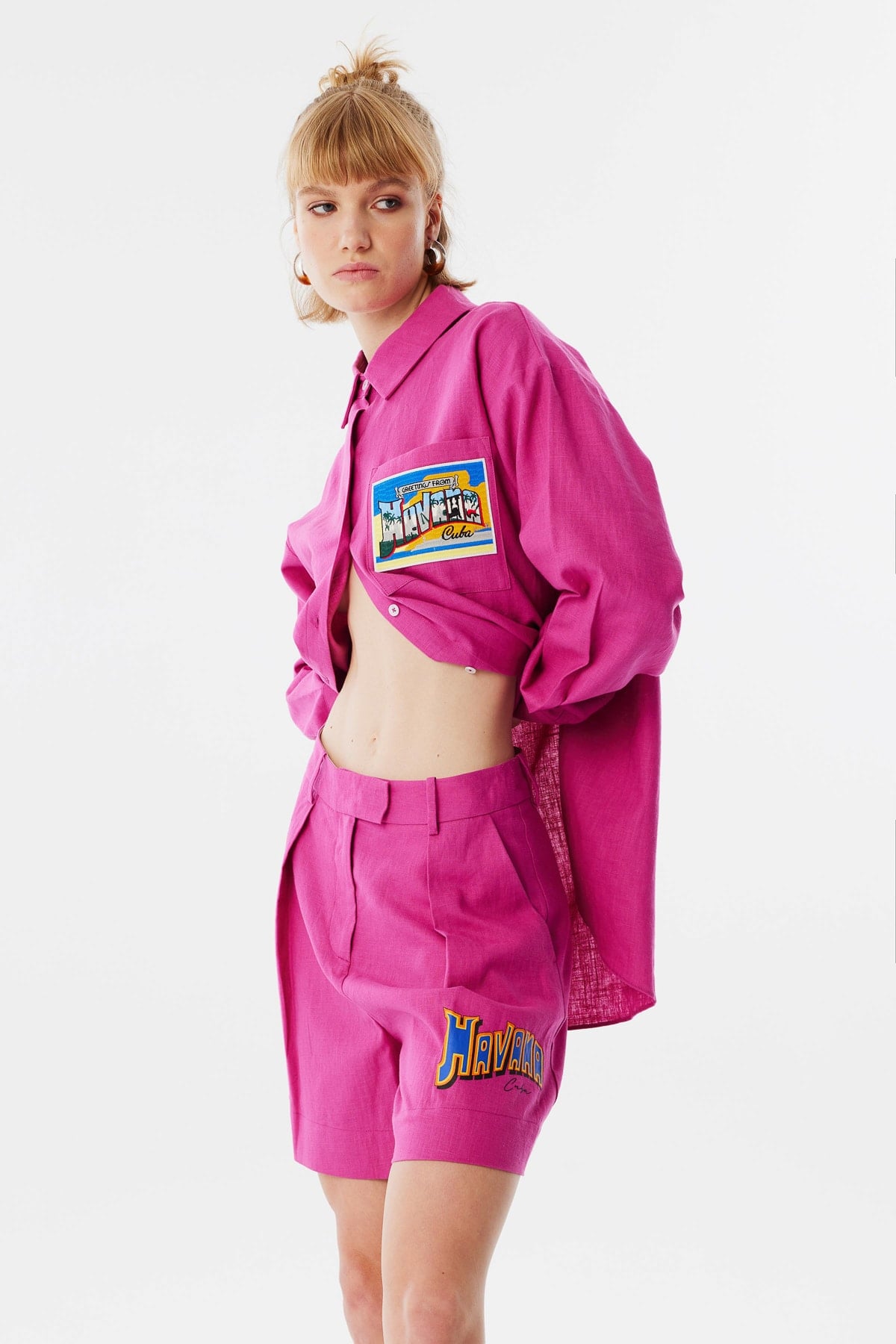 TWIST KOYU PEMBE 13024 / SORT