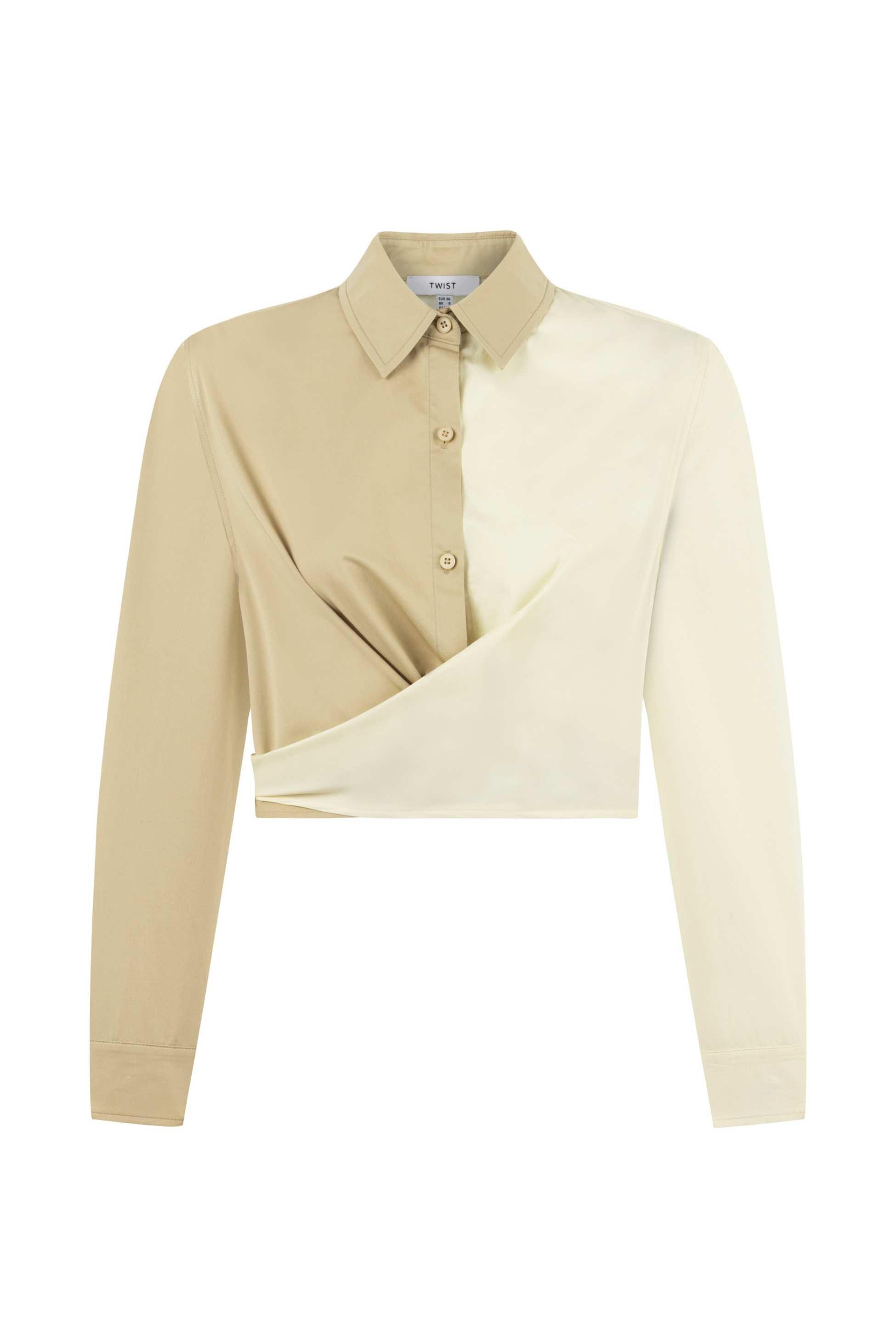 TWIST KREM 06115 / BLUZ