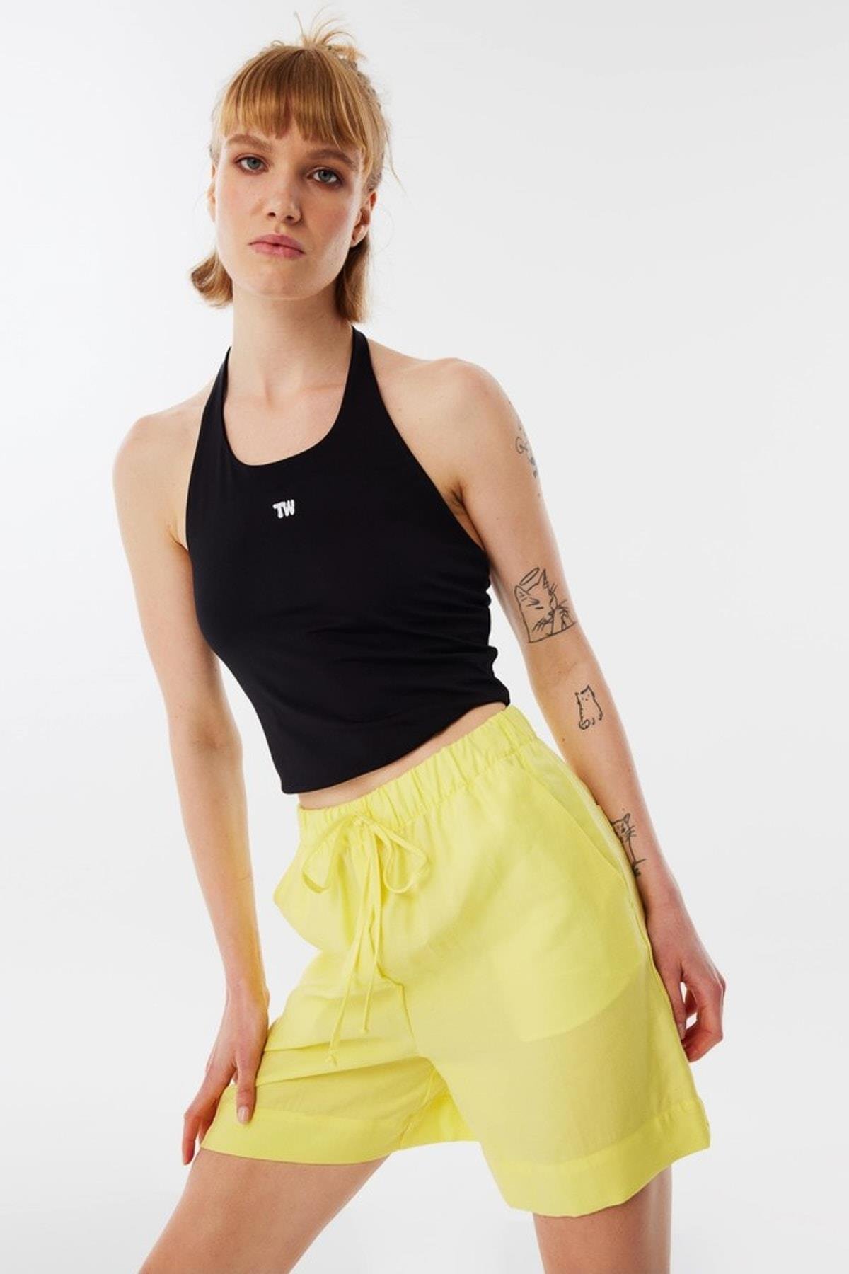 TWIST SARI 13130 / ŞORT