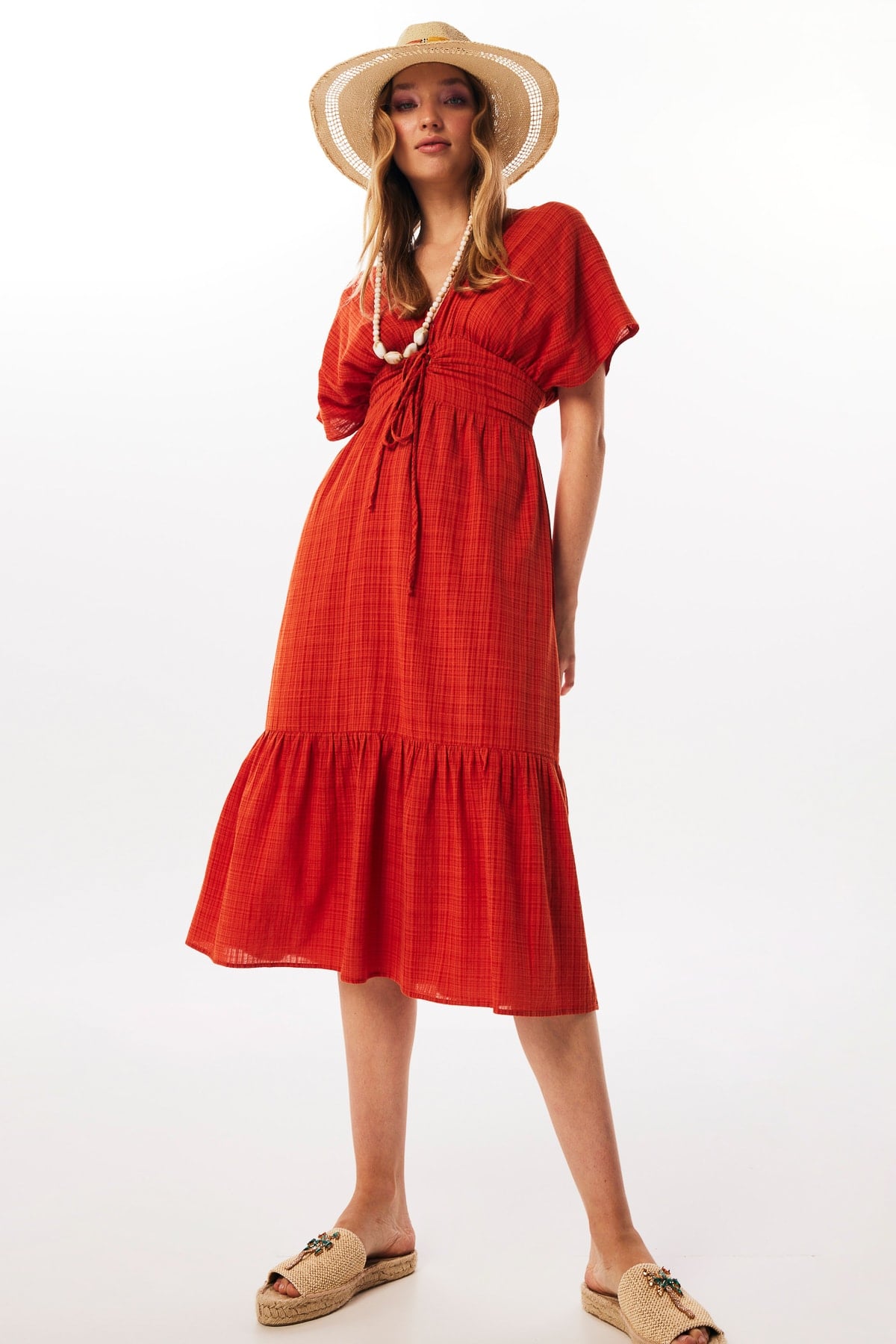 TWIST TURUNCU 02771 / ELBISE