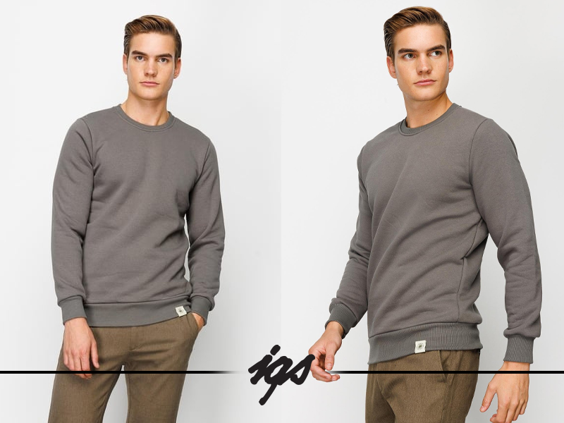 sweat polar, kışlık sweatshirt, erkek polar, IGS, sıcak tutan giyim, kış modası, polar sweatshirt, üst giyim