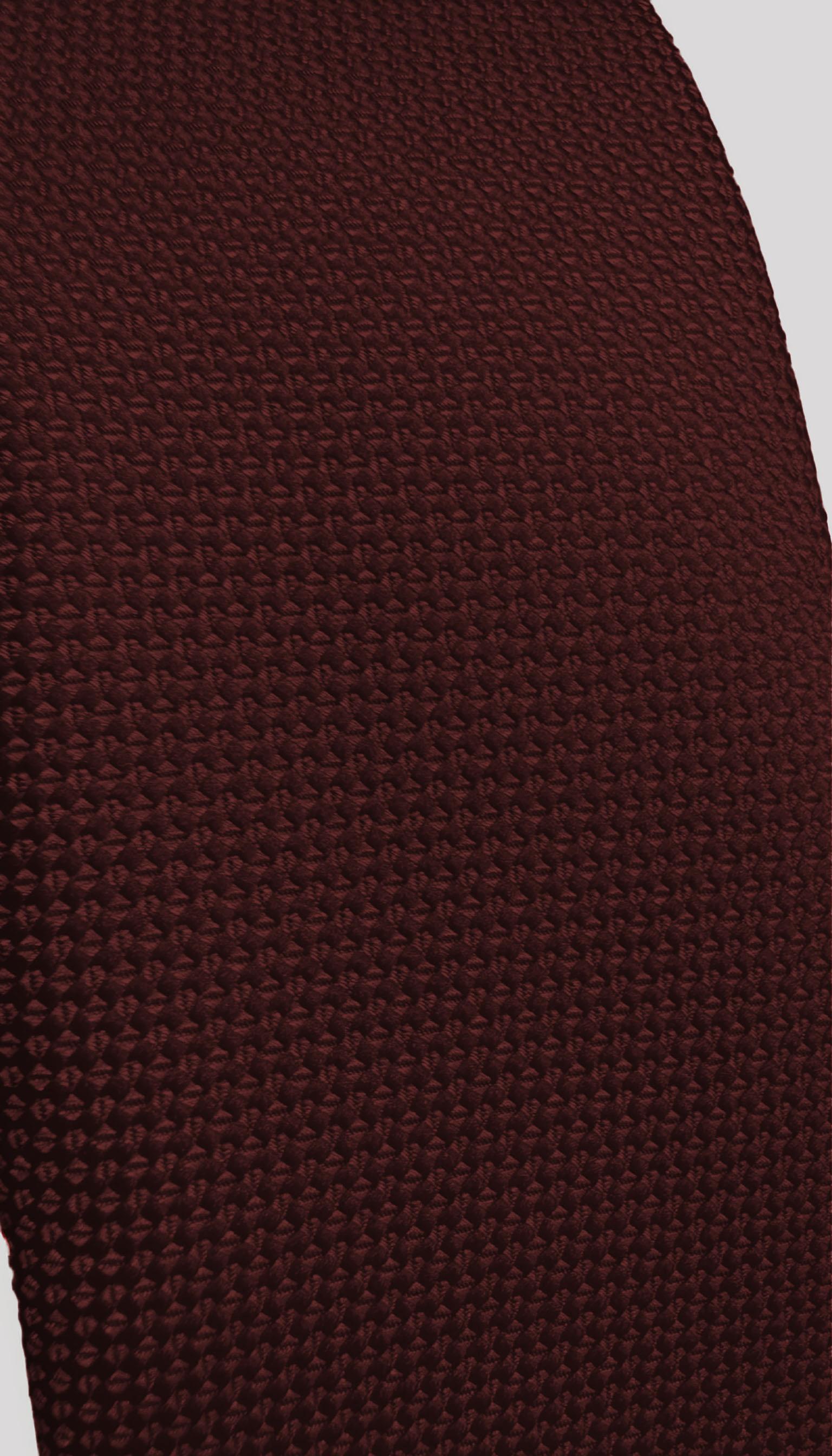 Bordo Dokulu Klasik Erkek Kravat