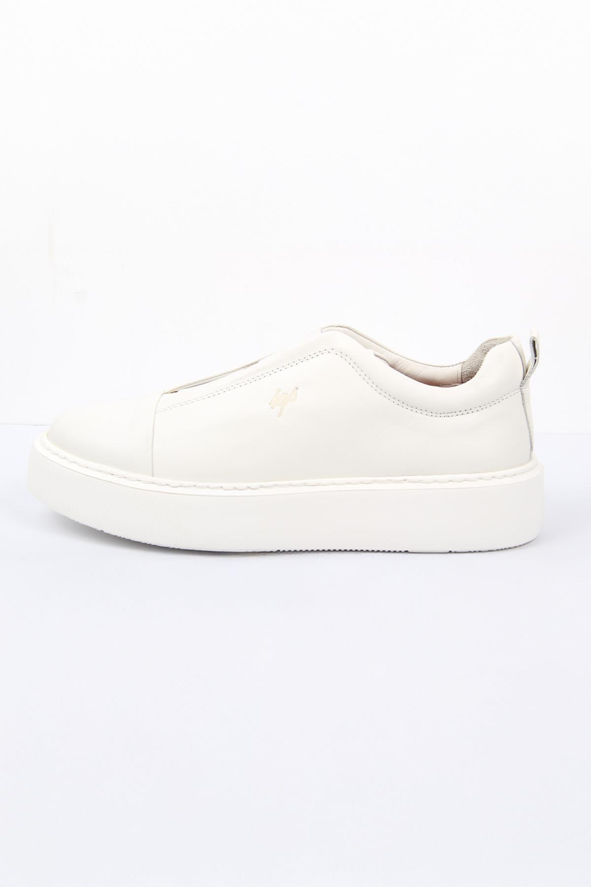 Krem Slip-On Erkek Ayakkabı Bağcıksız Kalın Taban Günlük Model