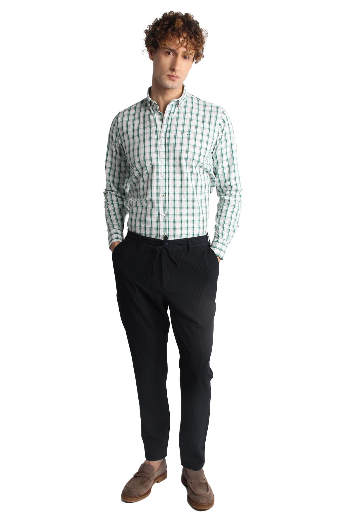 Erkek Lacivert Dynamic Fit  Pantolon