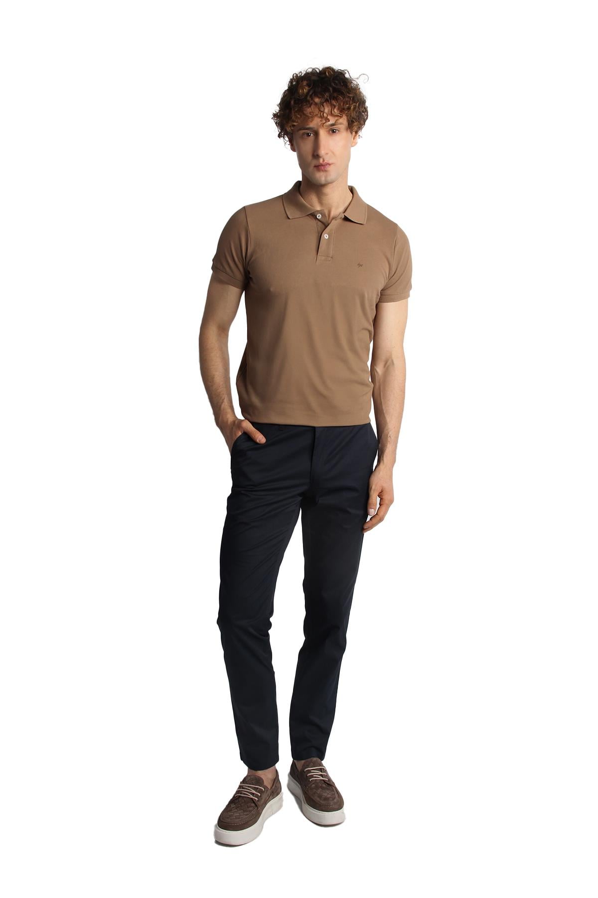 Erkek Lacivert Dynamic Fit  Pantolon