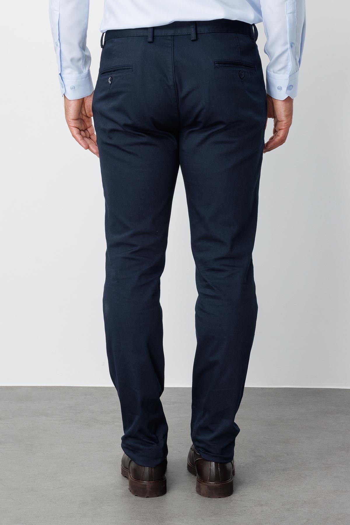 Erkek Lacivert Dynamic Fit  Pantolon