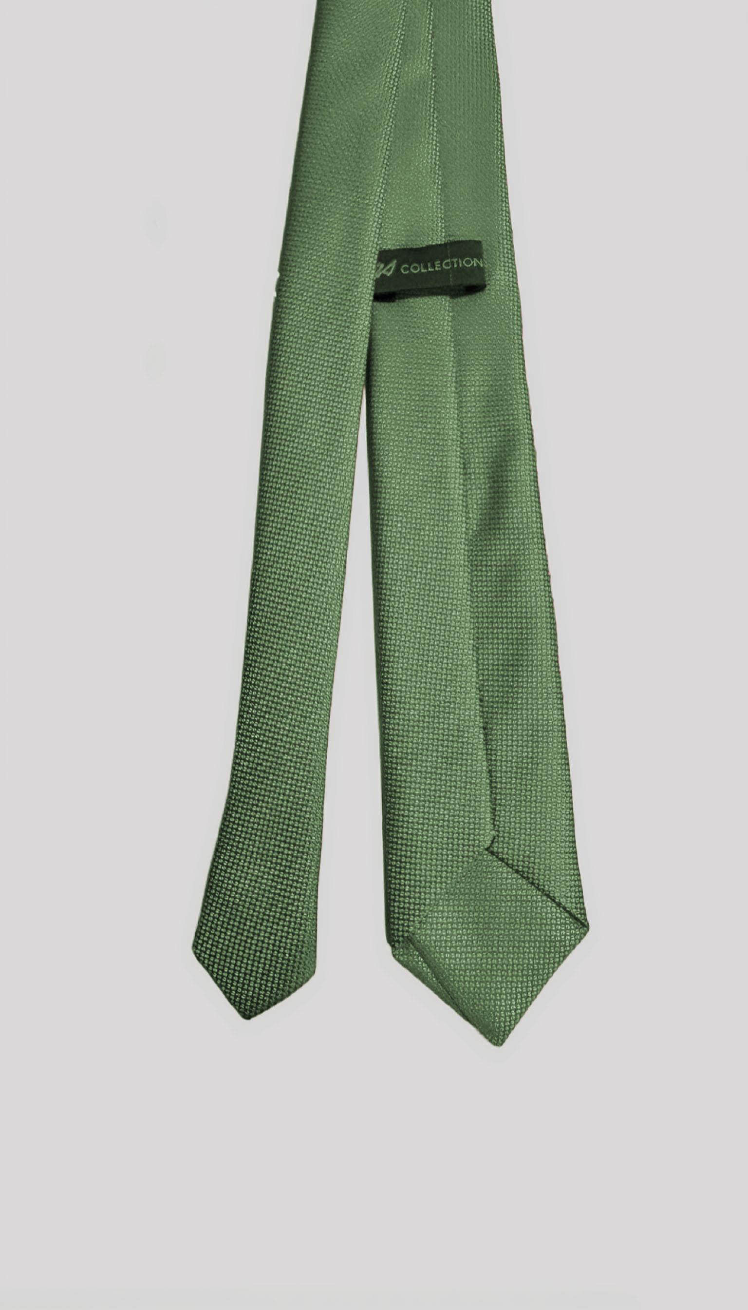 Nil Yeşili Dokulu Klasik Erkek Kravat