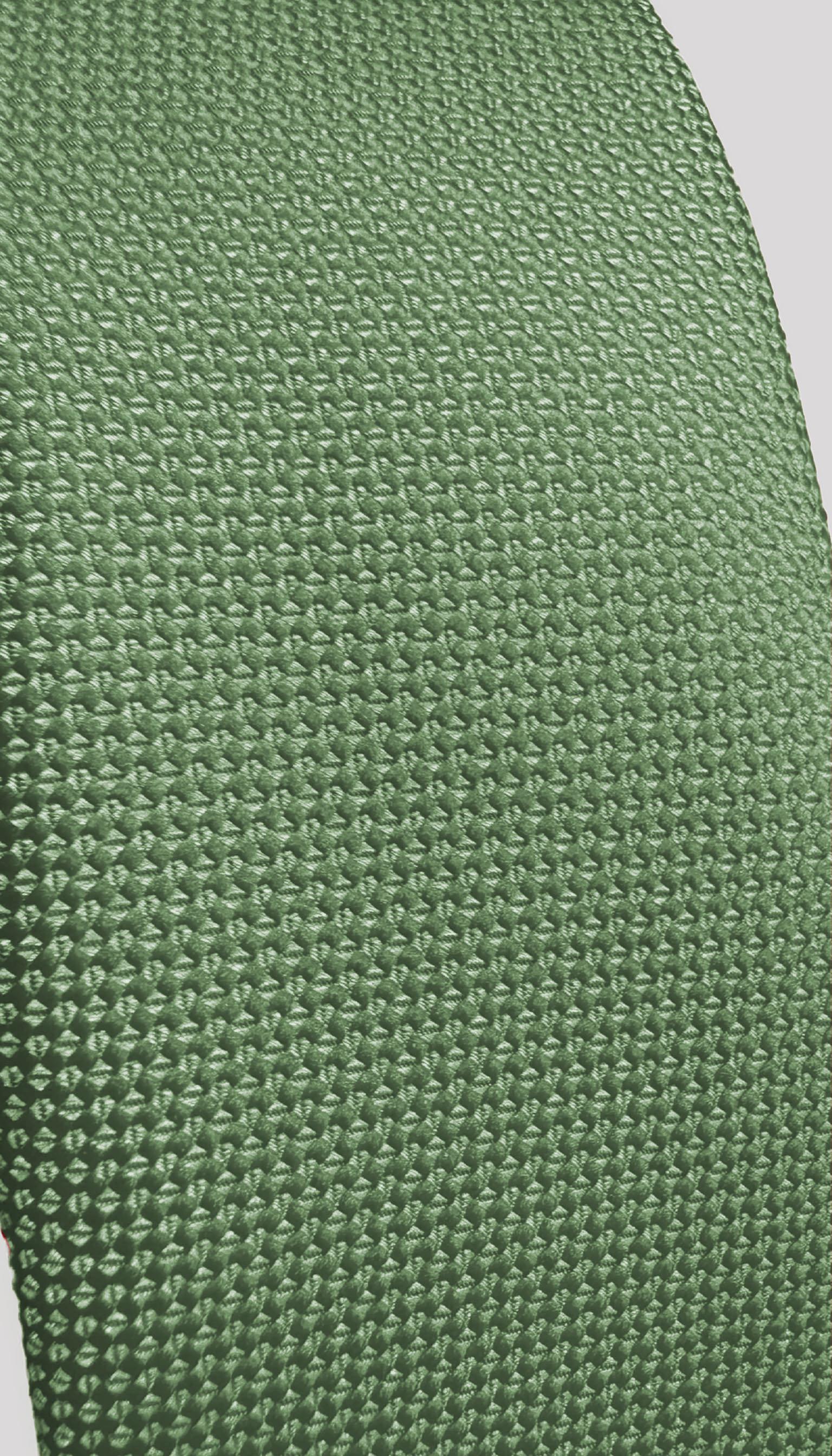 Nil Yeşili Dokulu Klasik Erkek Kravat