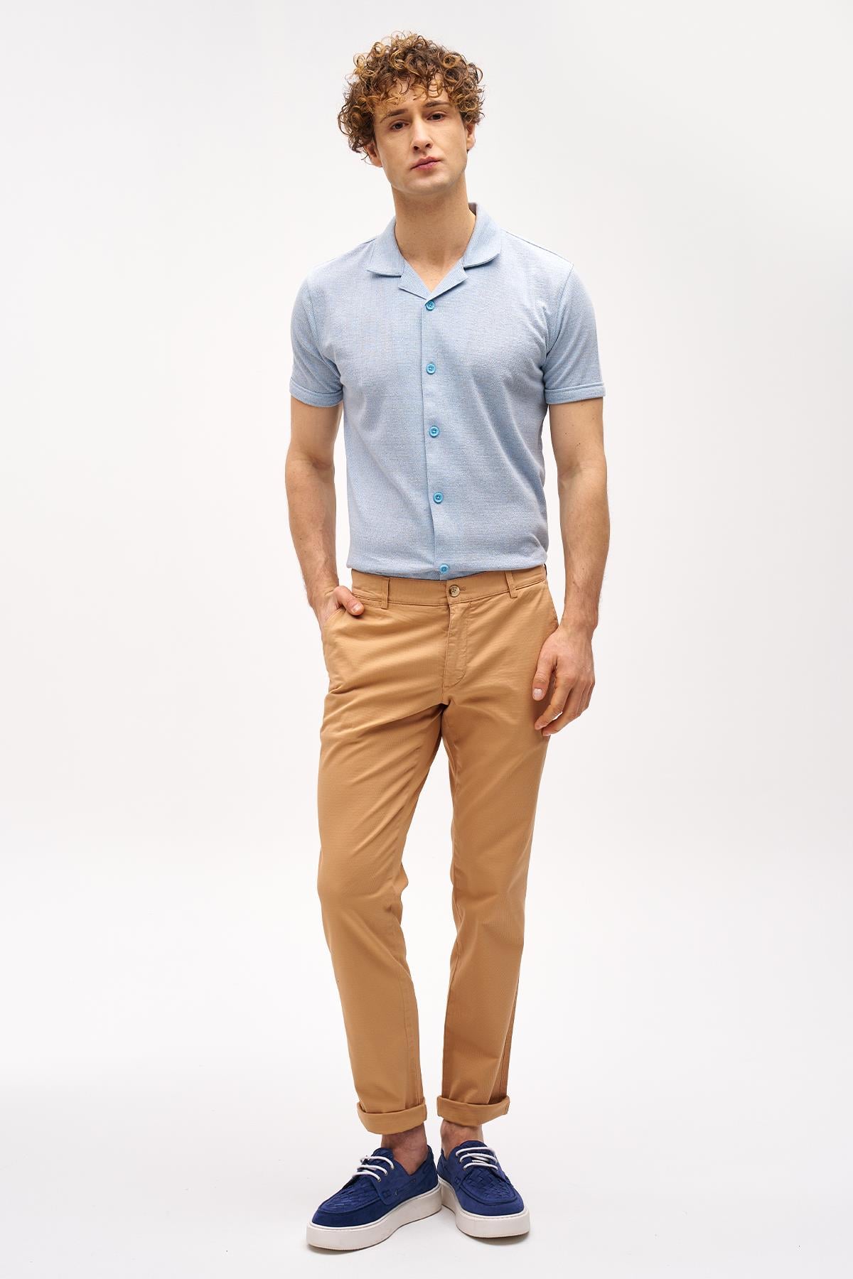 Erkek Oranj Dynamic Fit  Pantolon