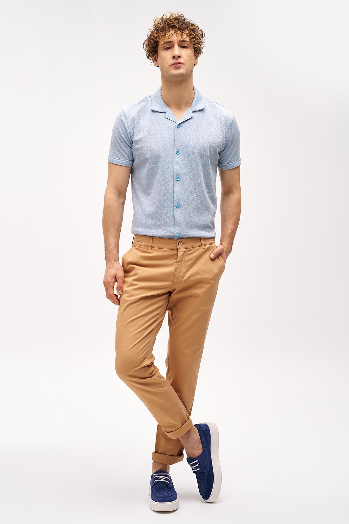 Erkek Oranj Dynamic Fit  Pantolon