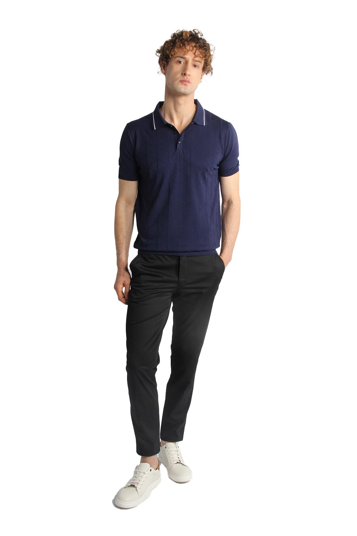 Erkek Siyah Dynamic Fit  Pantolon