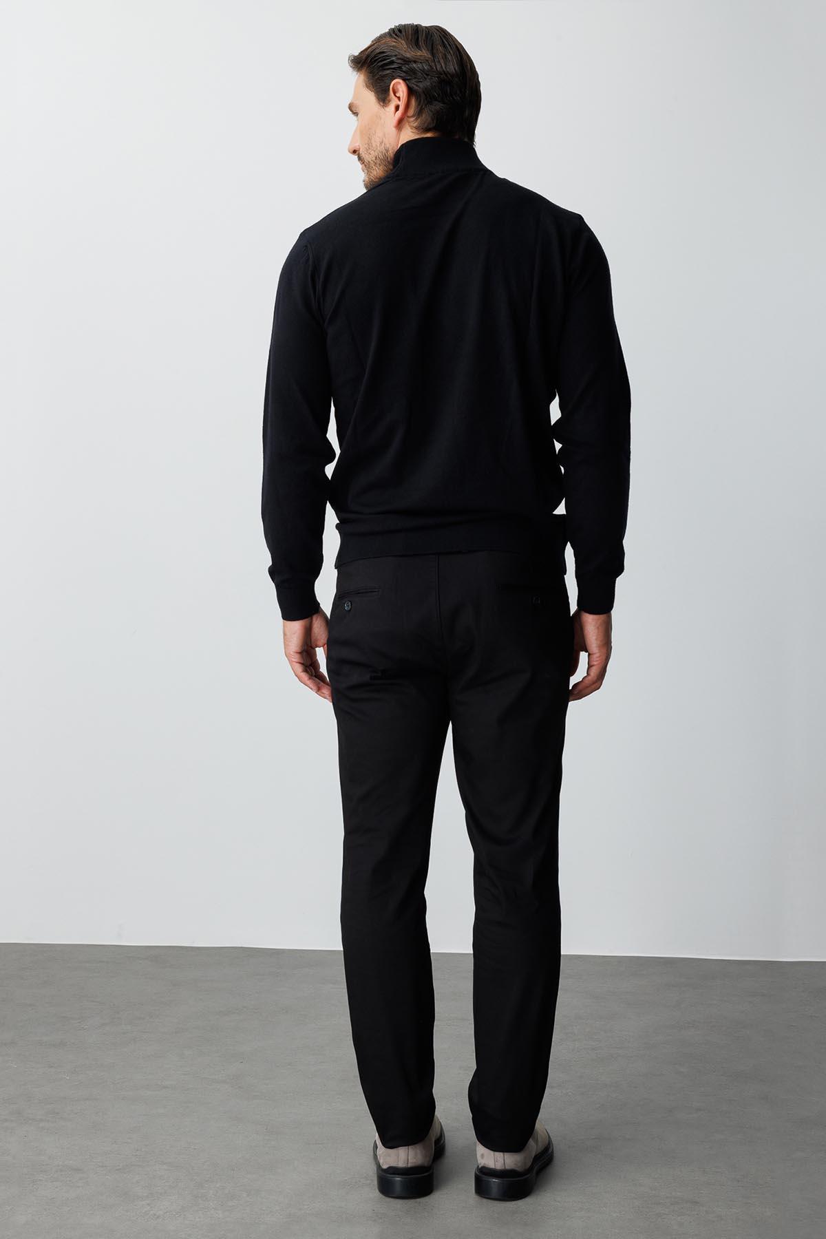 Erkek Siyah Dynamic Fit  Pantolon