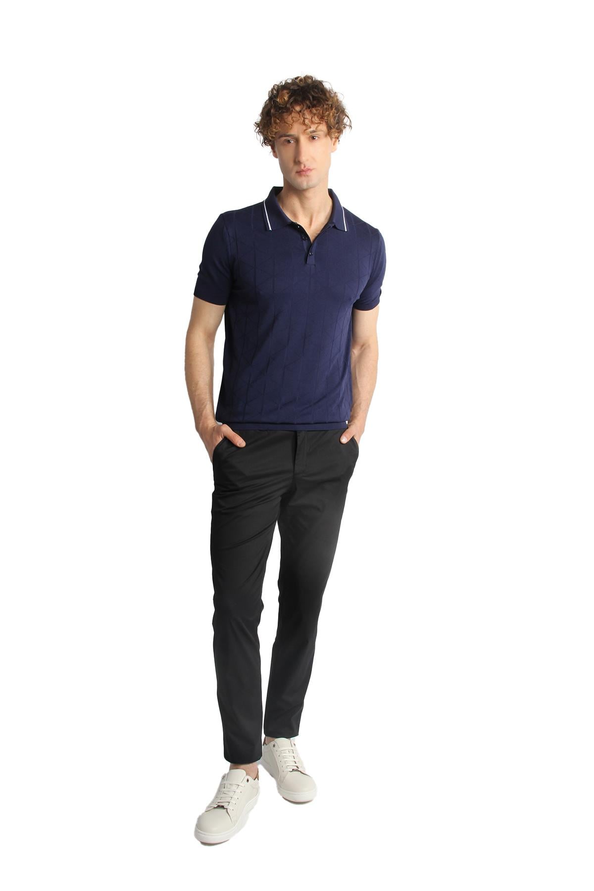 Erkek Siyah Dynamic Fit  Pantolon