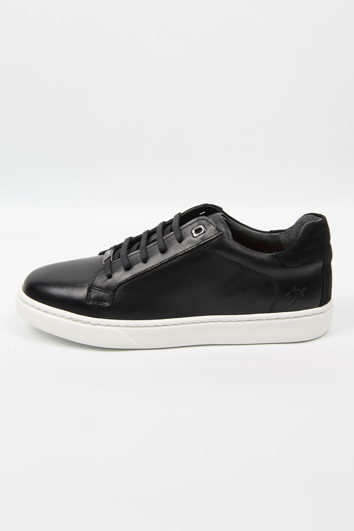 Erkek Siyah Sneaker – Günlük Şık Rahat Taban Ayakkabı