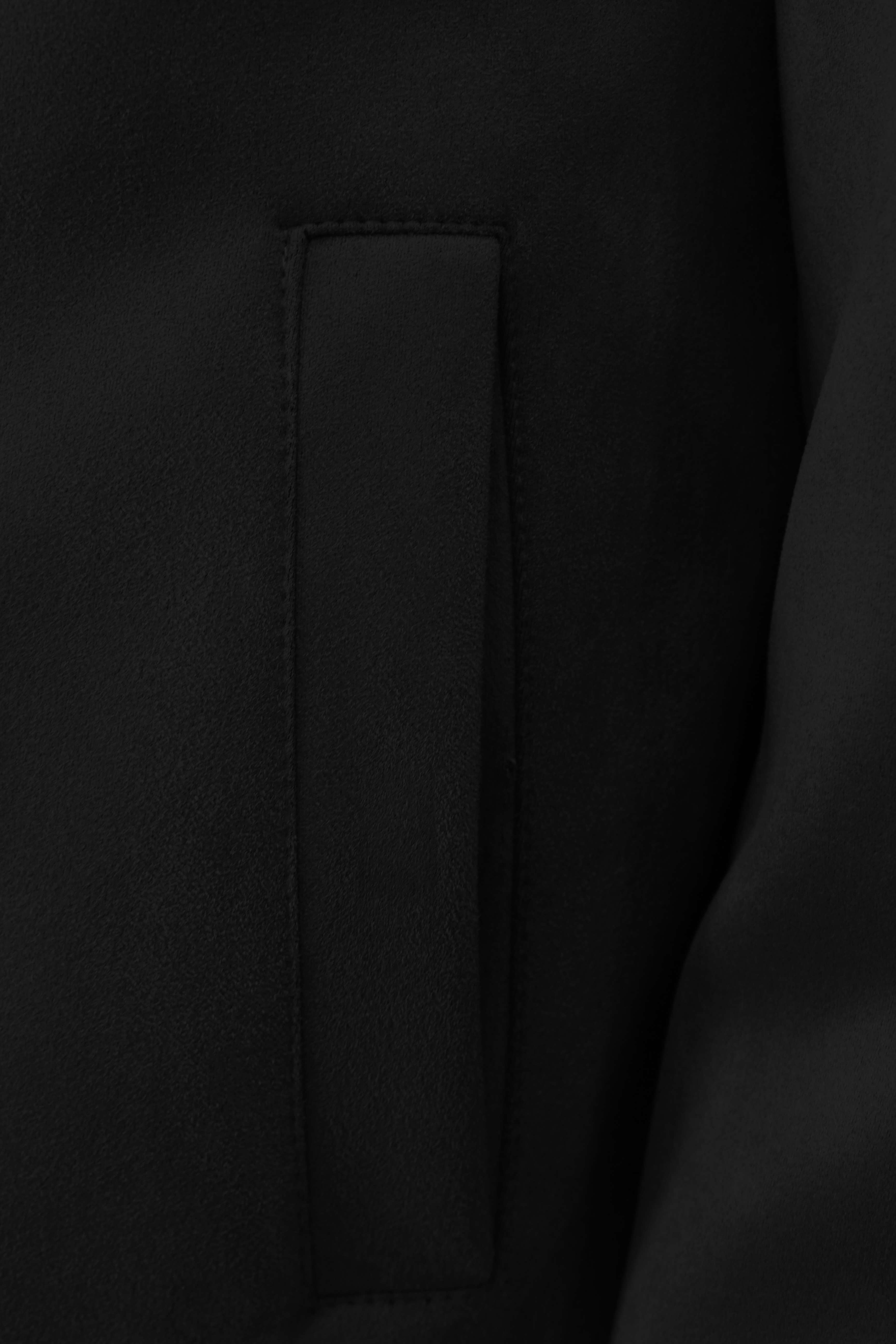 Siyah Süet Görünümlü Erkek Mont | Modern Şehir Stili