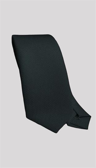 Antrasit Dokulu Klasik Erkek Kravat