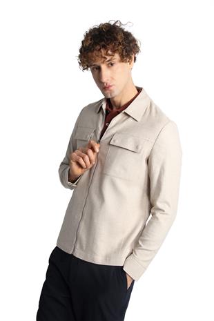 Erkek Bej   Baharlık Mont