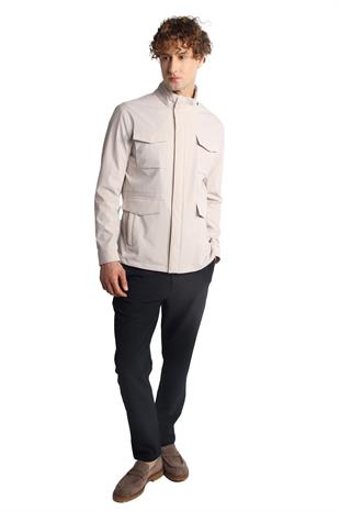 Erkek Bej   Baharlık Mont