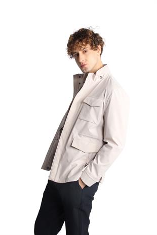 Erkek Bej   Baharlık Mont