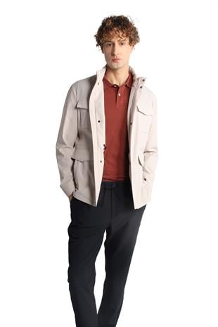 Erkek Bej   Baharlık Mont