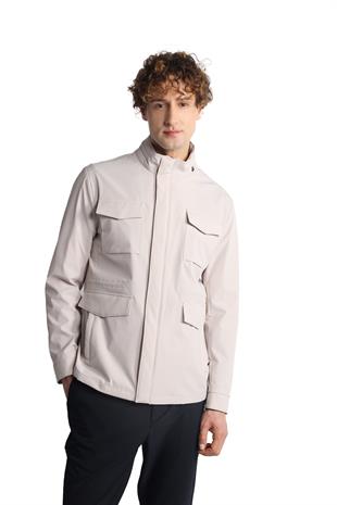 Erkek Bej   Baharlık Mont