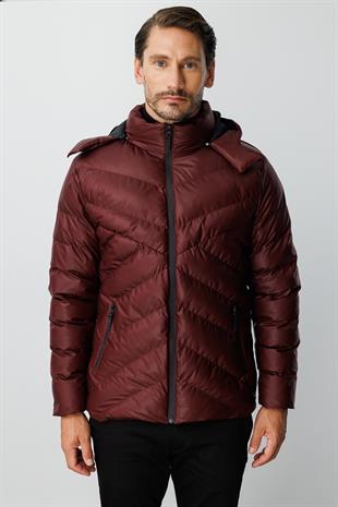 Erkek Bordo   Mont