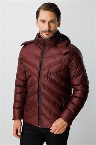 Erkek Bordo   Mont