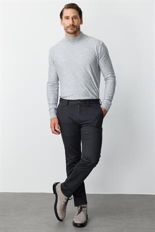 Erkek Gri Dynamic Fit  Pantolon