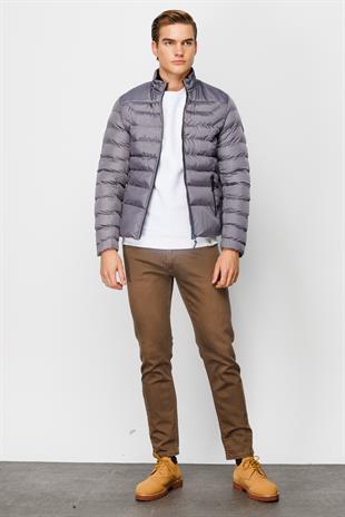 Erkek Gümüş   Mont