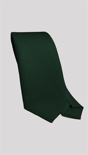 Haki Dokulu Klasik Erkek Kravat