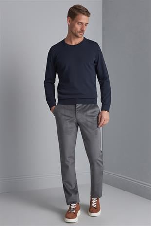 Erkek K.Gri Regularfit / Rahat Kalıp  Pantolon