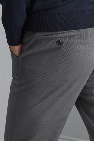 Erkek K.Gri Regularfit / Rahat Kalıp  Pantolon