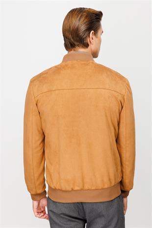 Erkek Kahve   Süet Mont