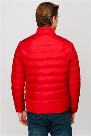 Erkek Kırmızı   Mont