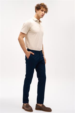 Erkek Lacivert Dynamic Fit  Pantolon