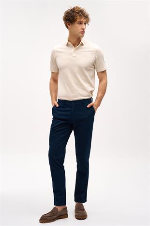 Erkek Lacivert Dynamic Fit  Pantolon