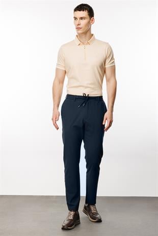 Erkek Lacivert Dynamic Fit  Pantolon