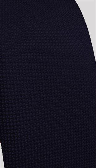 Lacivert Dokulu Klasik Erkek Kravat