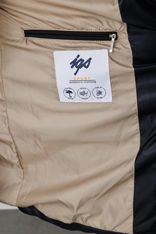 Erkek Lacivert   Mont