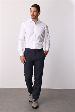 ERKEK LACİVERT REGULARFIT / RAHAT KALIP STD PANTOLON