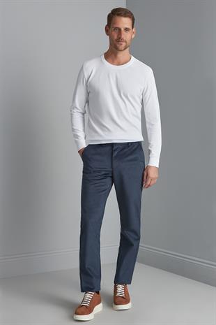 Erkek Lacivert Regularfit / Rahat Kalıp  Pantolon