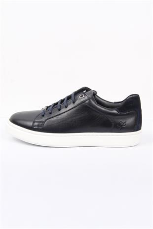 Erkek Lacivert Sneaker – Günlük Şık Rahat Taban Ayakkabı