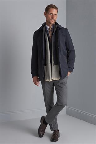 Erkek Lacivert   Kaban