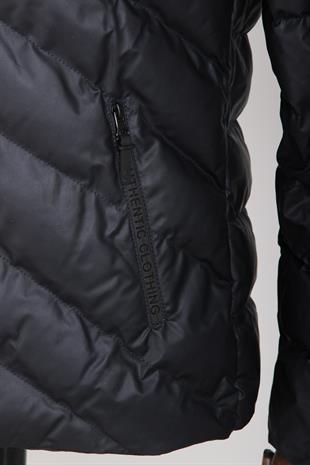 Erkek Lacivert   Mont