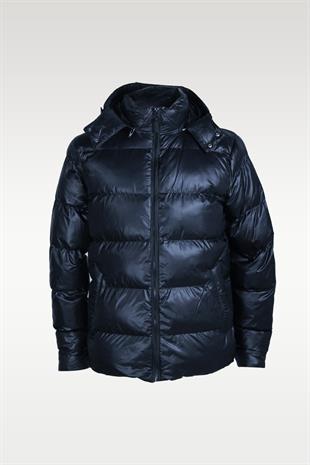 Erkek Lacivert   Mont