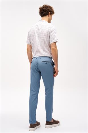 Erkek Mavi Dynamic Fit  Pantolon